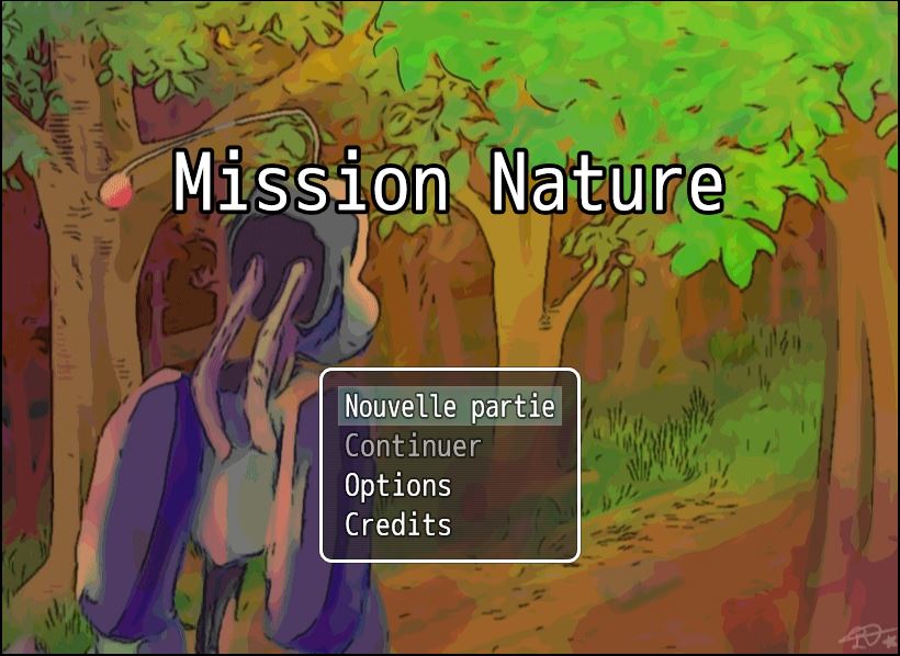 Mission nature menu principal