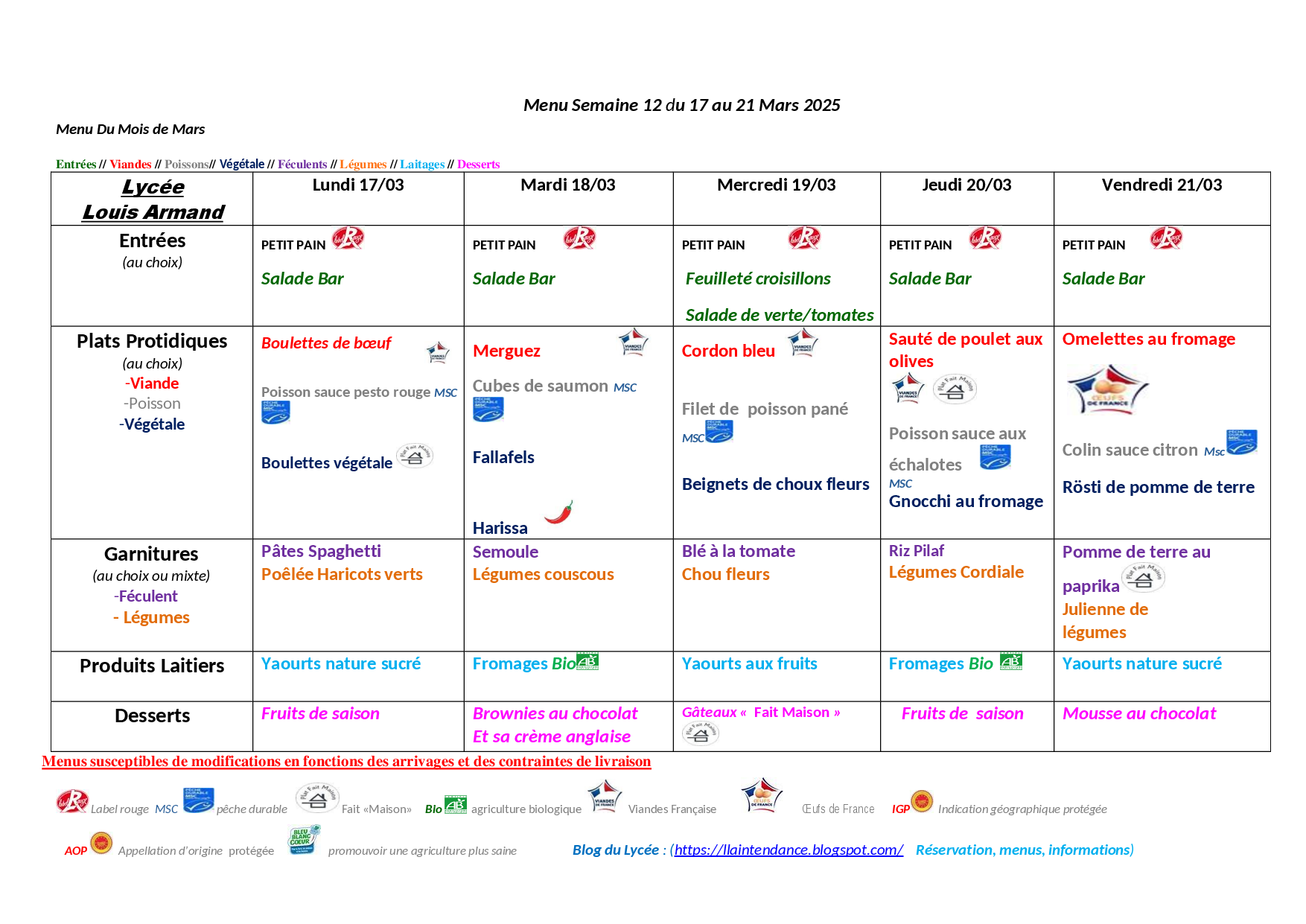 Menu Semaine 39 du 23 au 27 .09 .2024 septembre 2024 Copie 1 